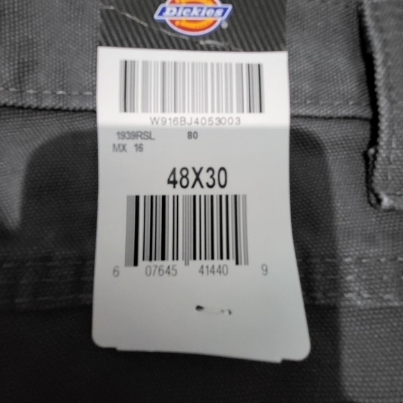 Dickies Grey Carpenter Pants 48W×30L Men's Relaxed Fit - Picture 6 of 9